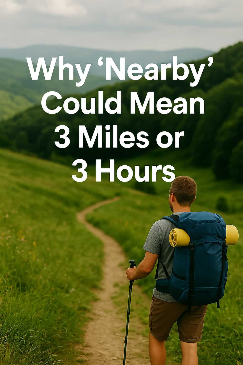 Why “Nearby” Could Mean 3 Miles or 3 Hours