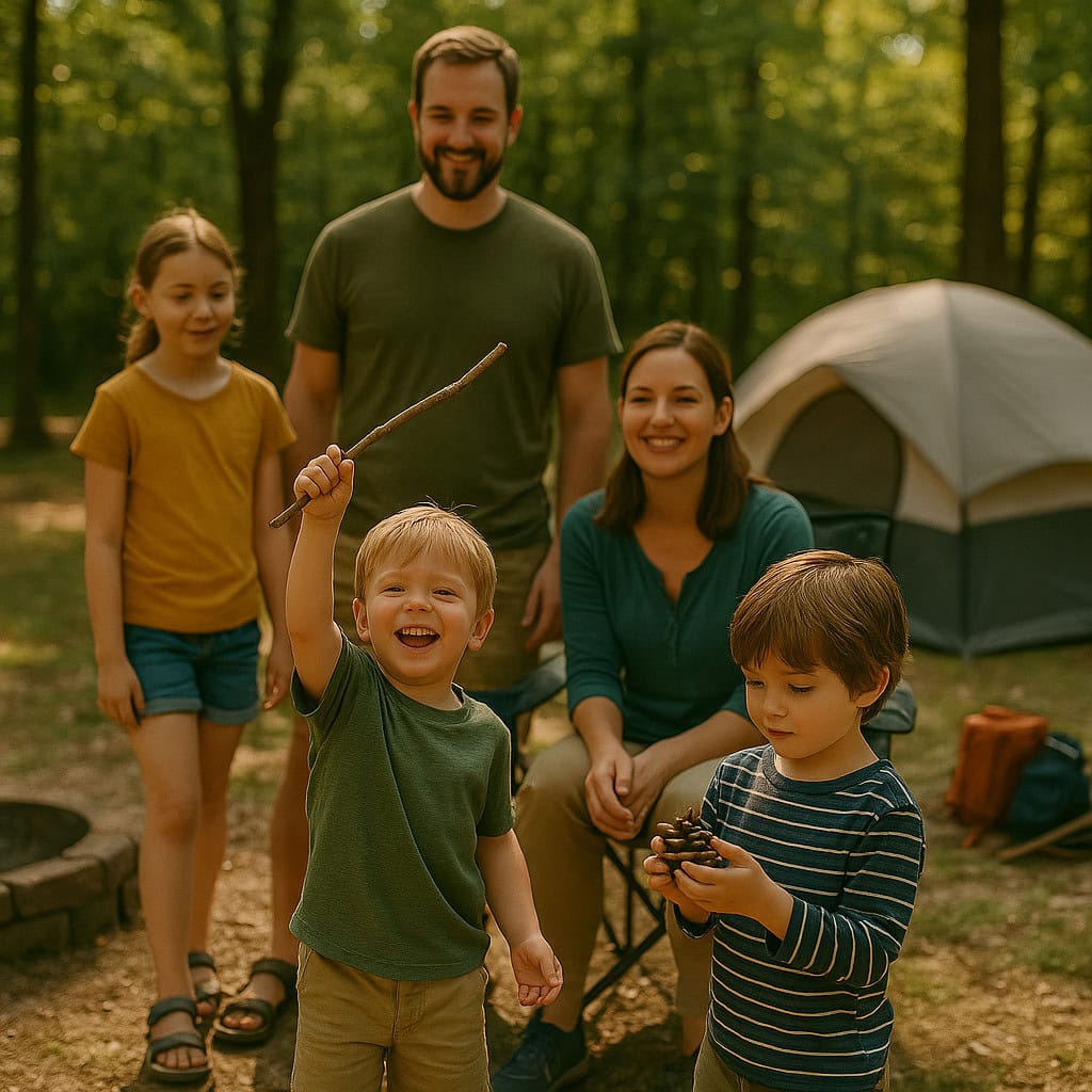 Every Stick is a Toy: Campground Parenting at Its Finest