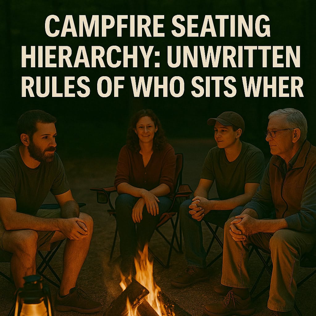 Campfire Seating Hierarchy: Unwritten Rules of Who Sits Where