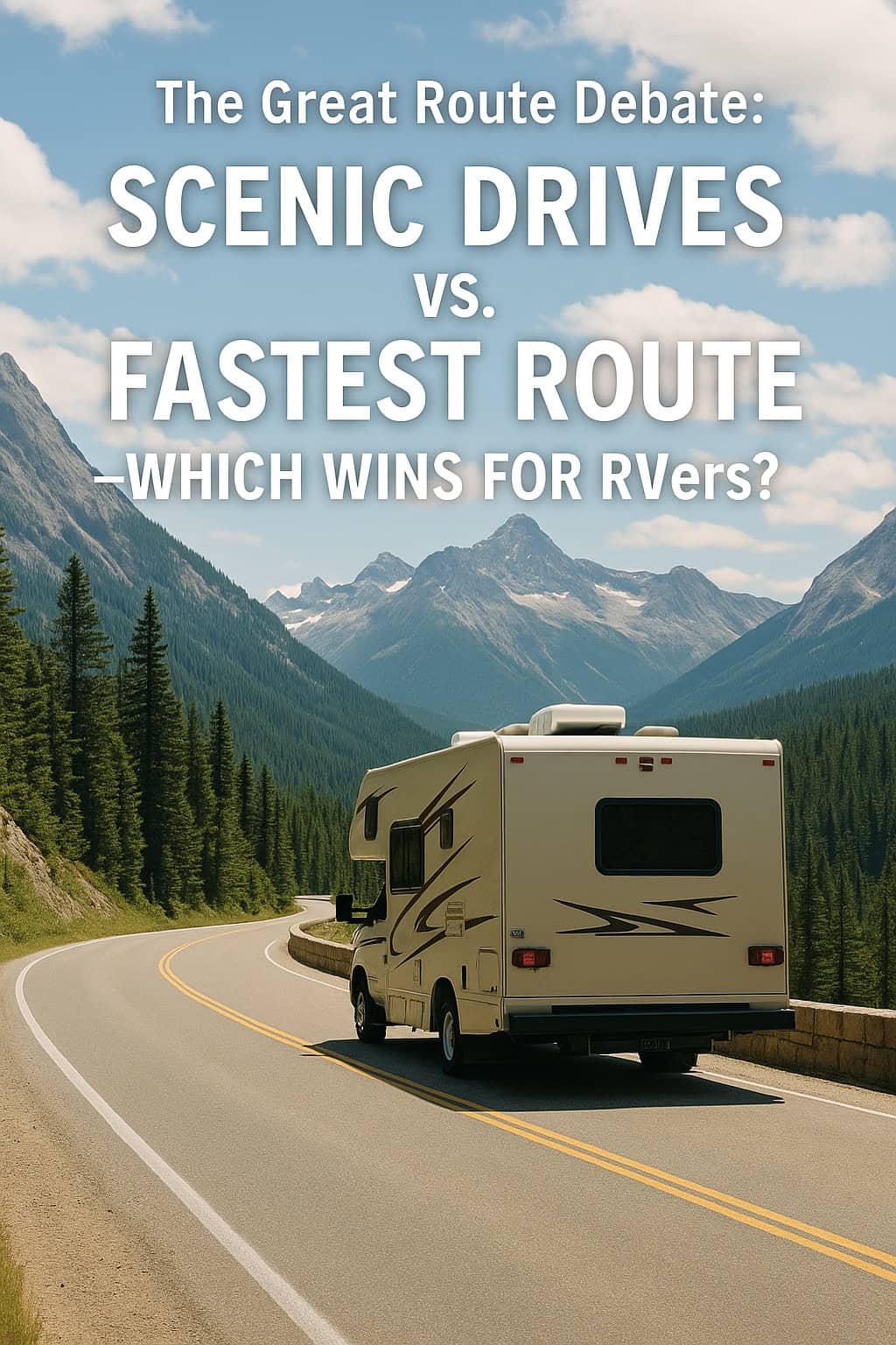 The Great Route Debate: Scenic Drives vs. Fastest Route—Which Wins for RVers?