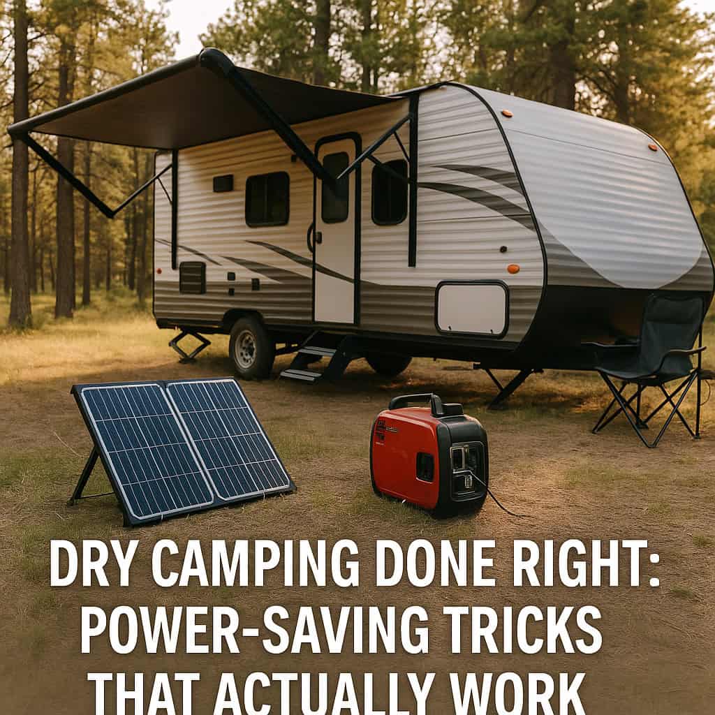 Dry Camping Done Right: Power-Saving Tricks That Actually Work