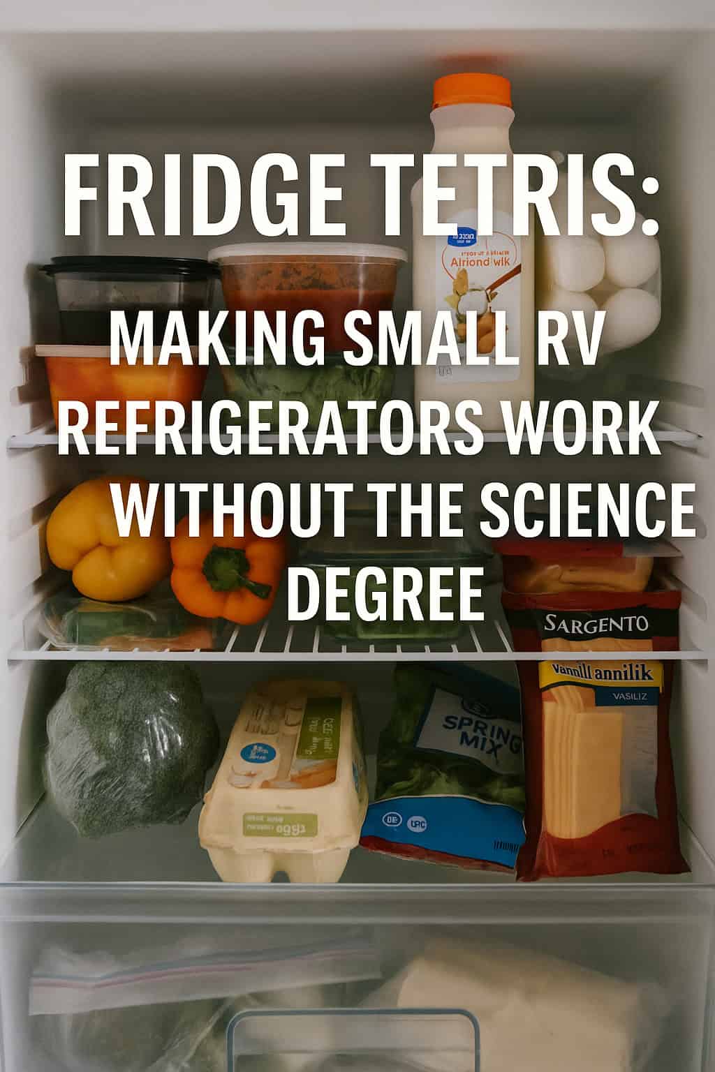 Fridge Tetris: Making Small RV Refrigerators Work Without the Science Degree