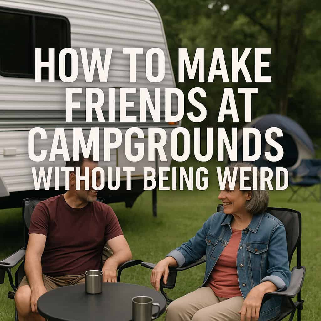 How to Make Friends at Campgrounds Without Being Weird