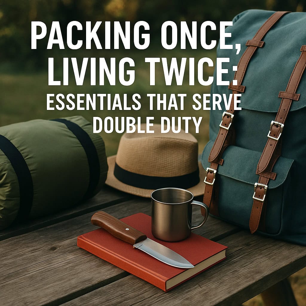 Packing Once, Living Twice: Essentials That Serve Double Duty