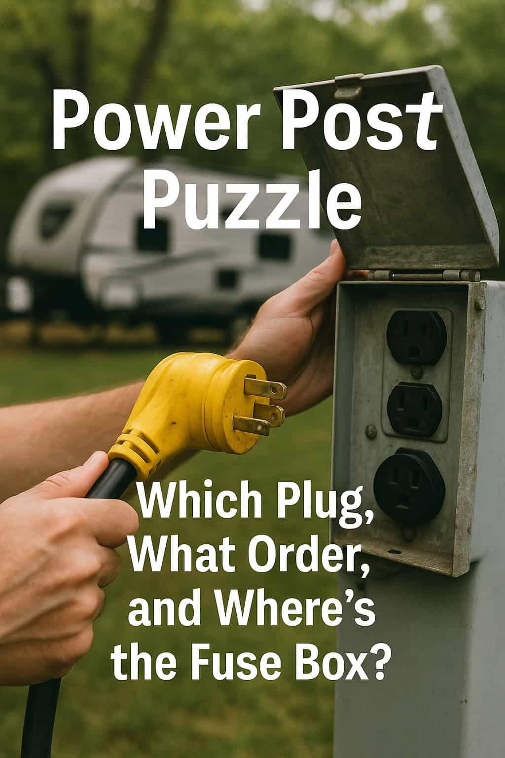 Power Post Puzzle: Which Plug, What Order, and Where’s the Fuse Box?