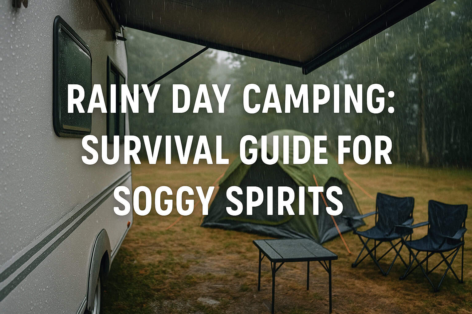Rainy Day Camping: Survival Guide for Soggy Spirits