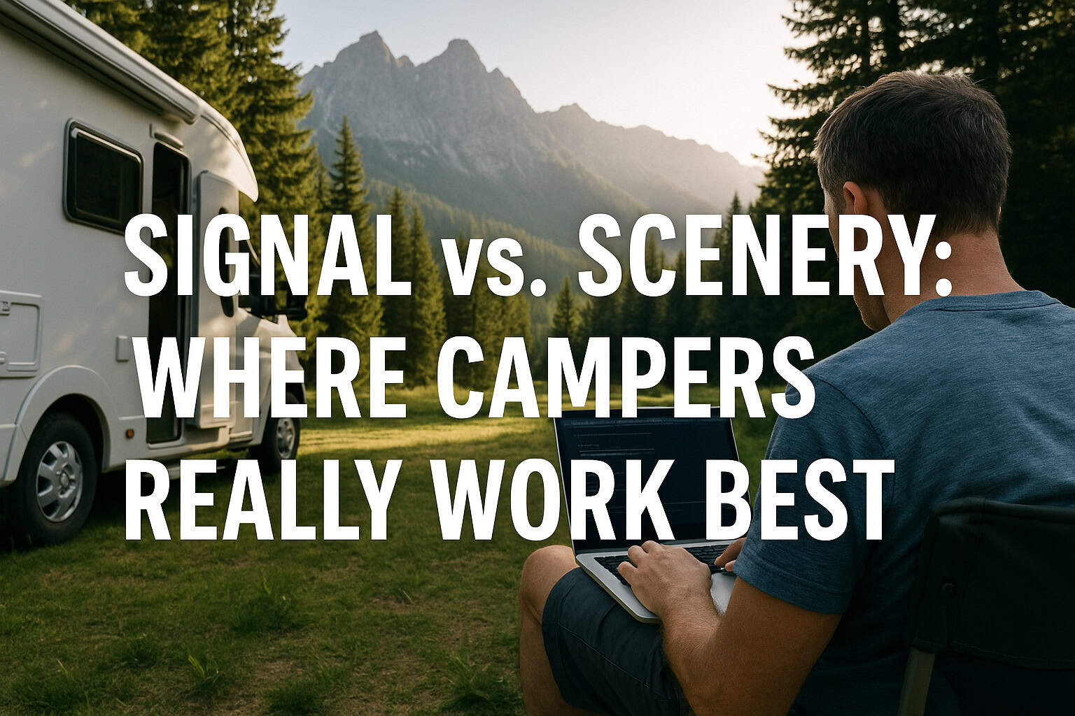 Signal vs. Scenery: Where Campers Really Work Best