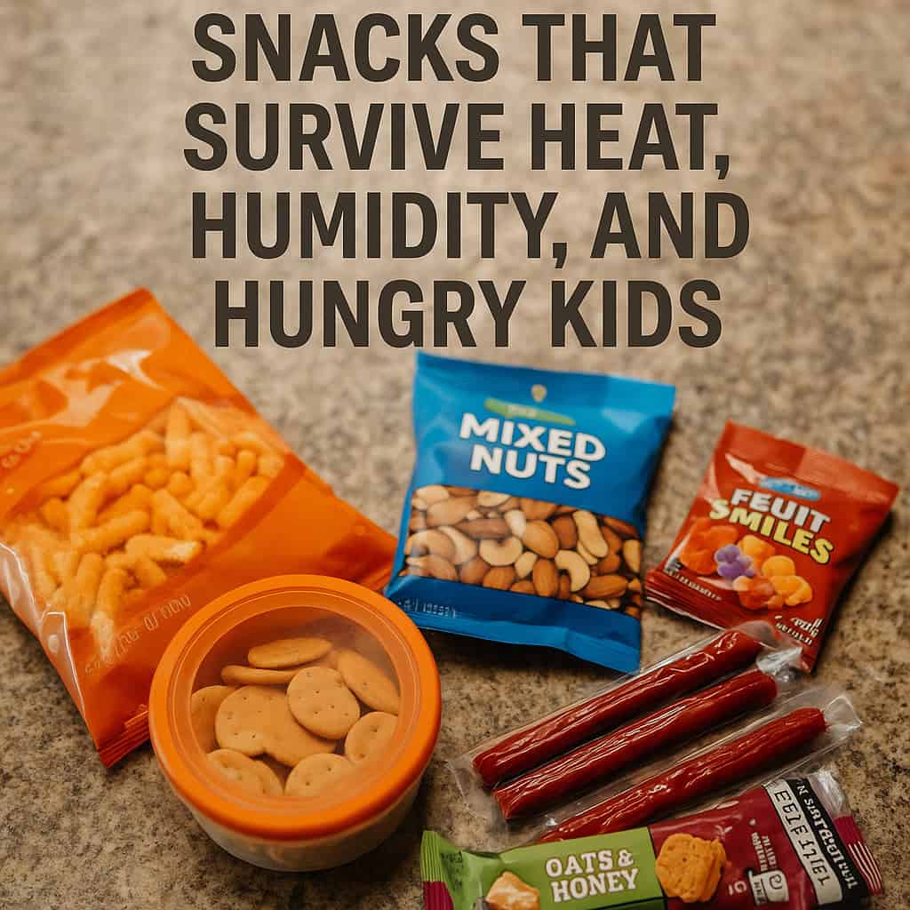 Snacks That Survive Heat, Humidity, and Hungry Kids