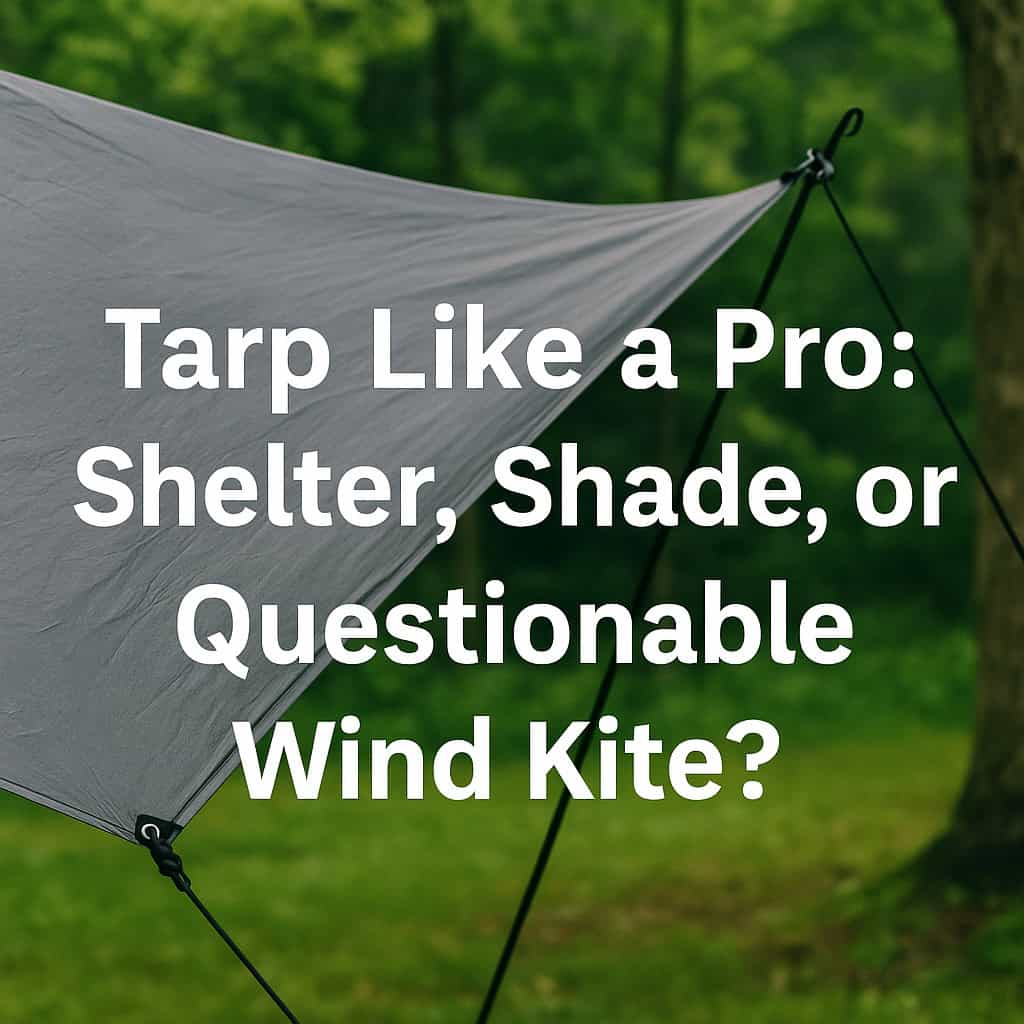 Tarp Like a Pro: Shelter, Shade, or Questionable Wind Kite?