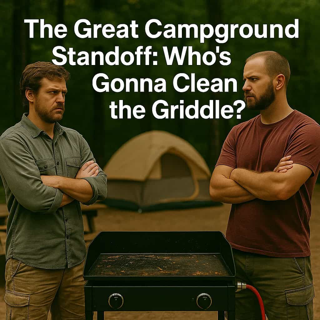 The Great Campground Standoff: Who’s Gonna Clean the Griddle?