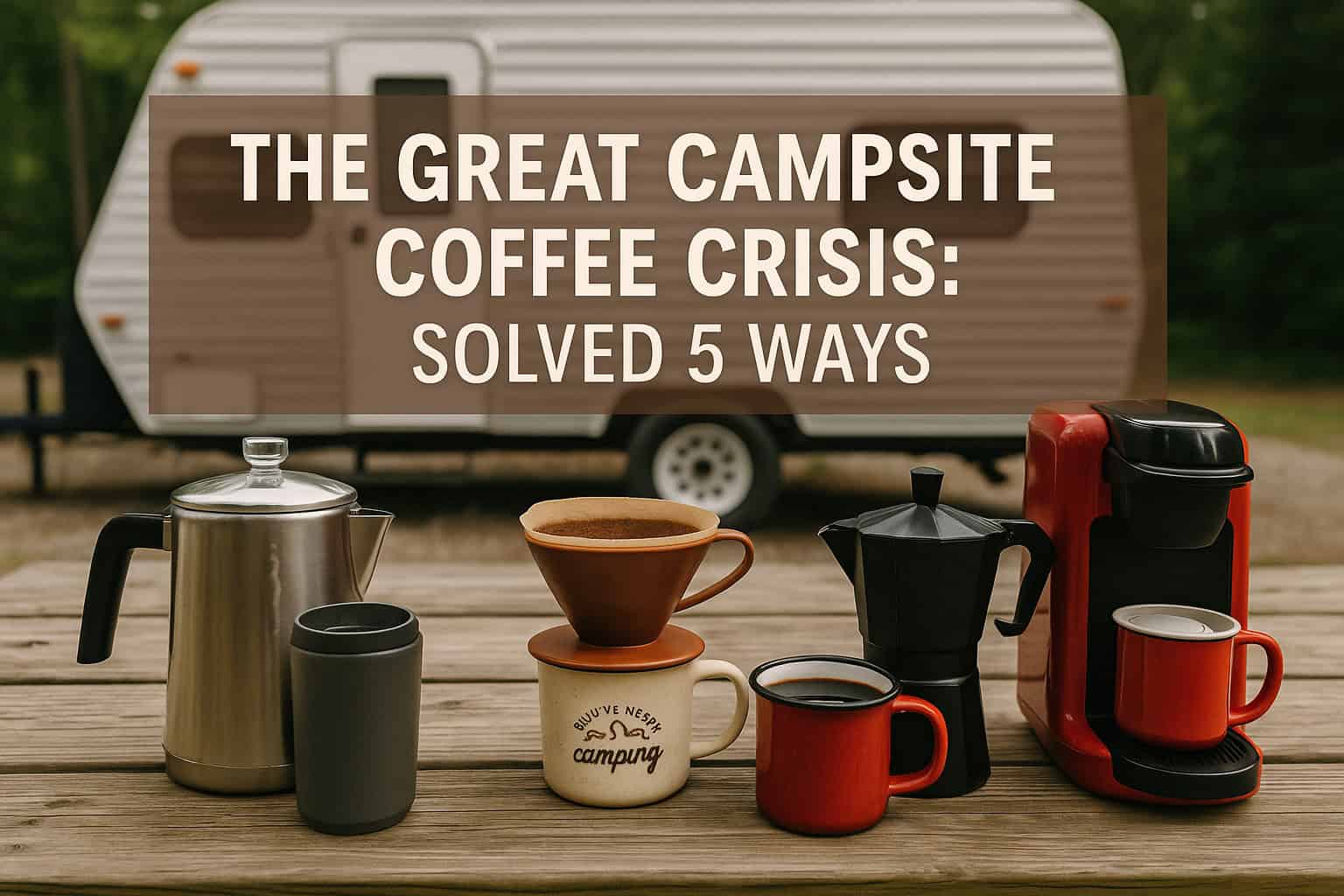 The Great Campsite Coffee Crisis: Solved 5 Ways