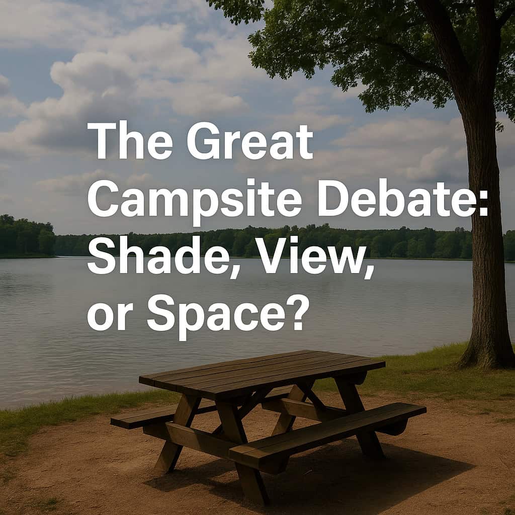 The Great Campsite Debate: Shade, View, or Space?