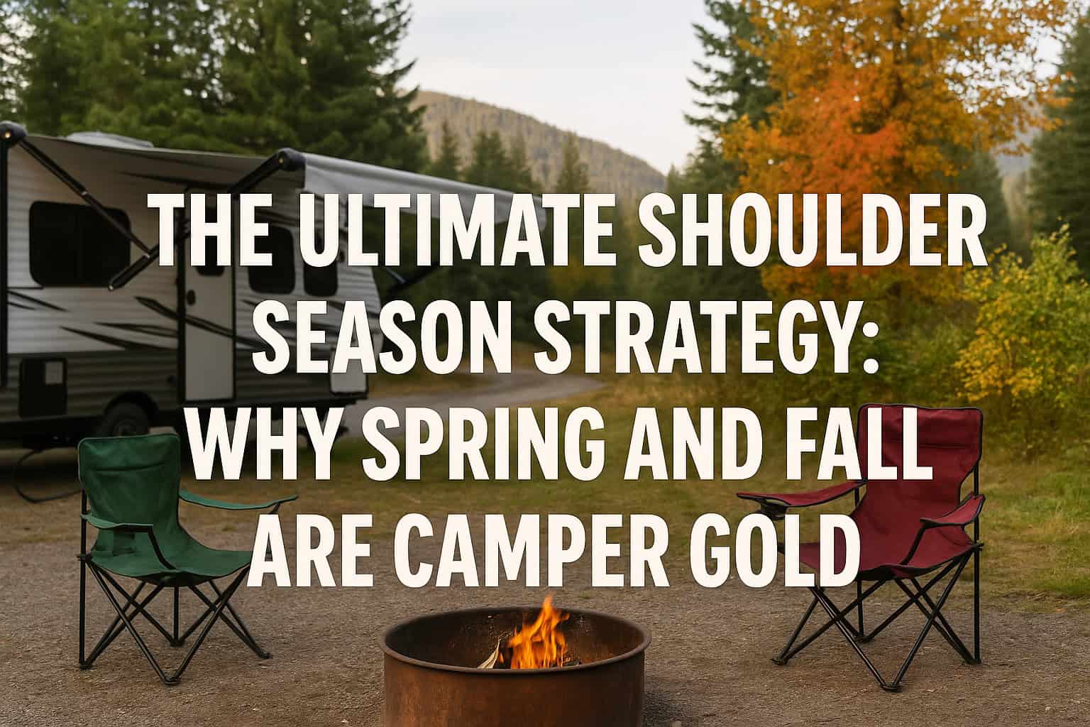 The Ultimate Shoulder Season Strategy: Why Spring and Fall Are Camper Gold