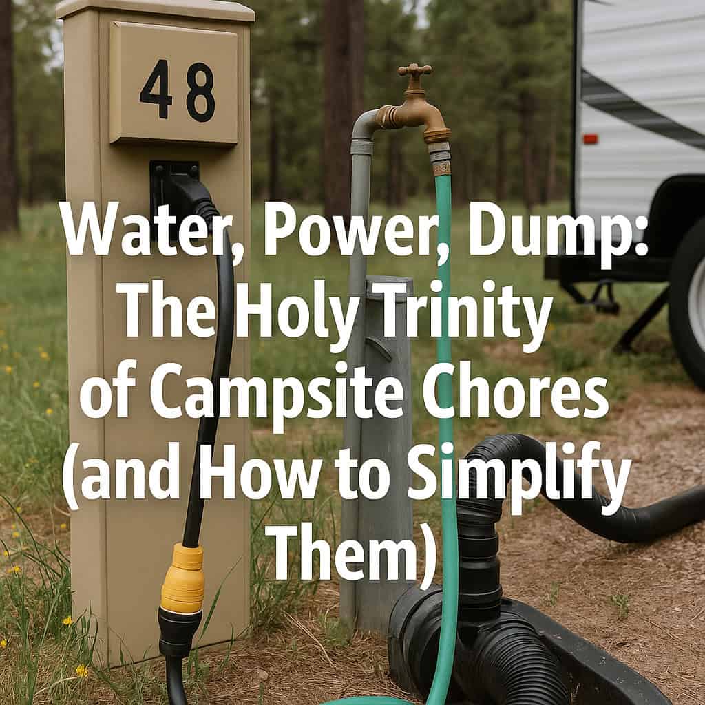 Water, Power, Dump: The Holy Trinity of Campsite Chores (and How to Simplify Them)