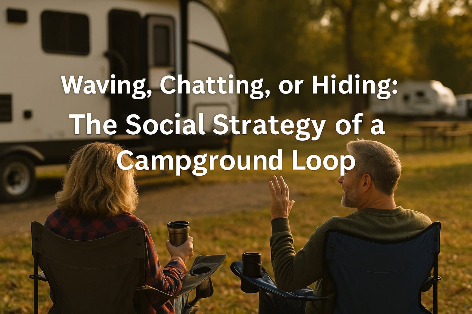 Waving, Chatting, or Hiding: The Social Strategy of a Campground Loop