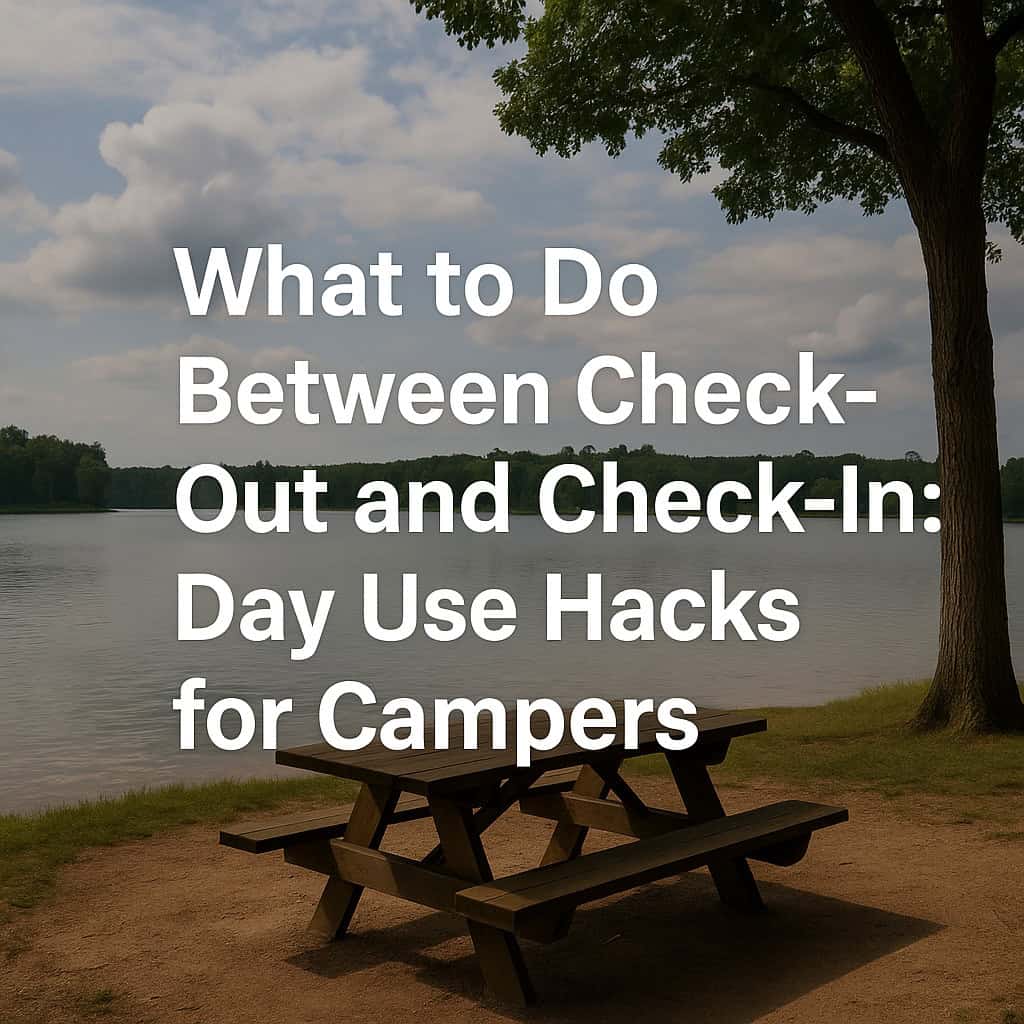 What to Do Between Check-Out and Check-In: Day Use Hacks for Campers