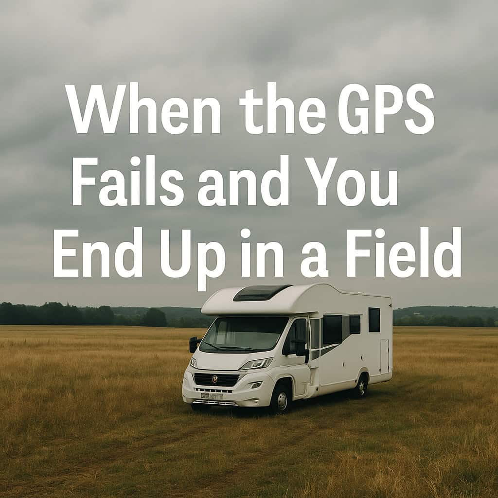 When the GPS Fails and You End Up in a Field