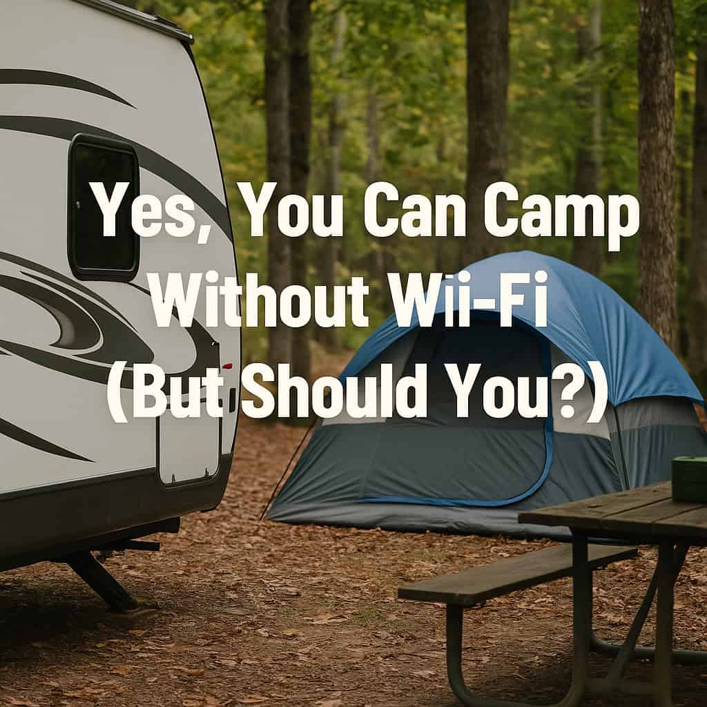 Yes, You Can Camp Without Wi-Fi (But Should You?)