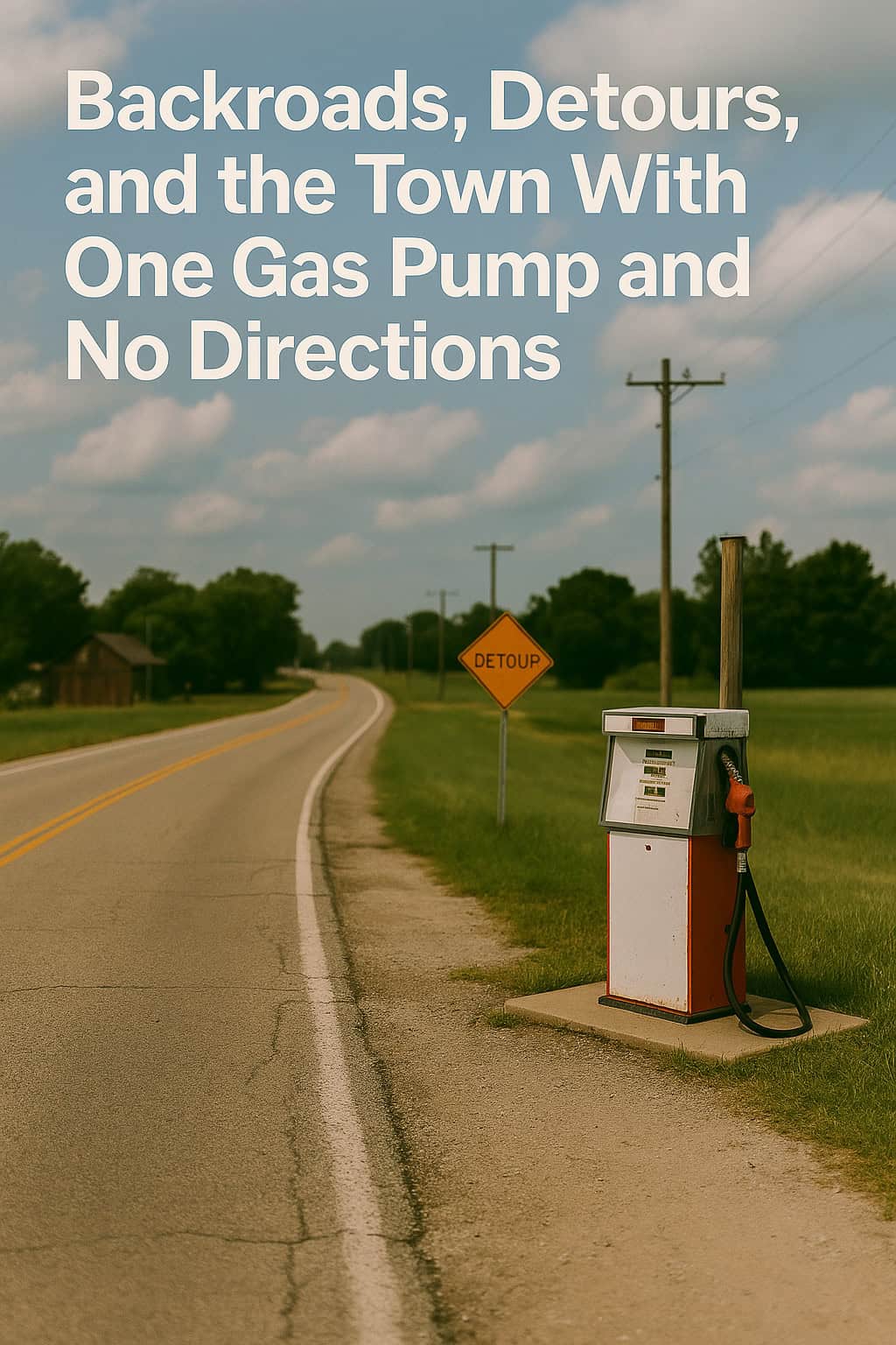 Backroads, Detours, and the Town With One Gas Pump and No Directions