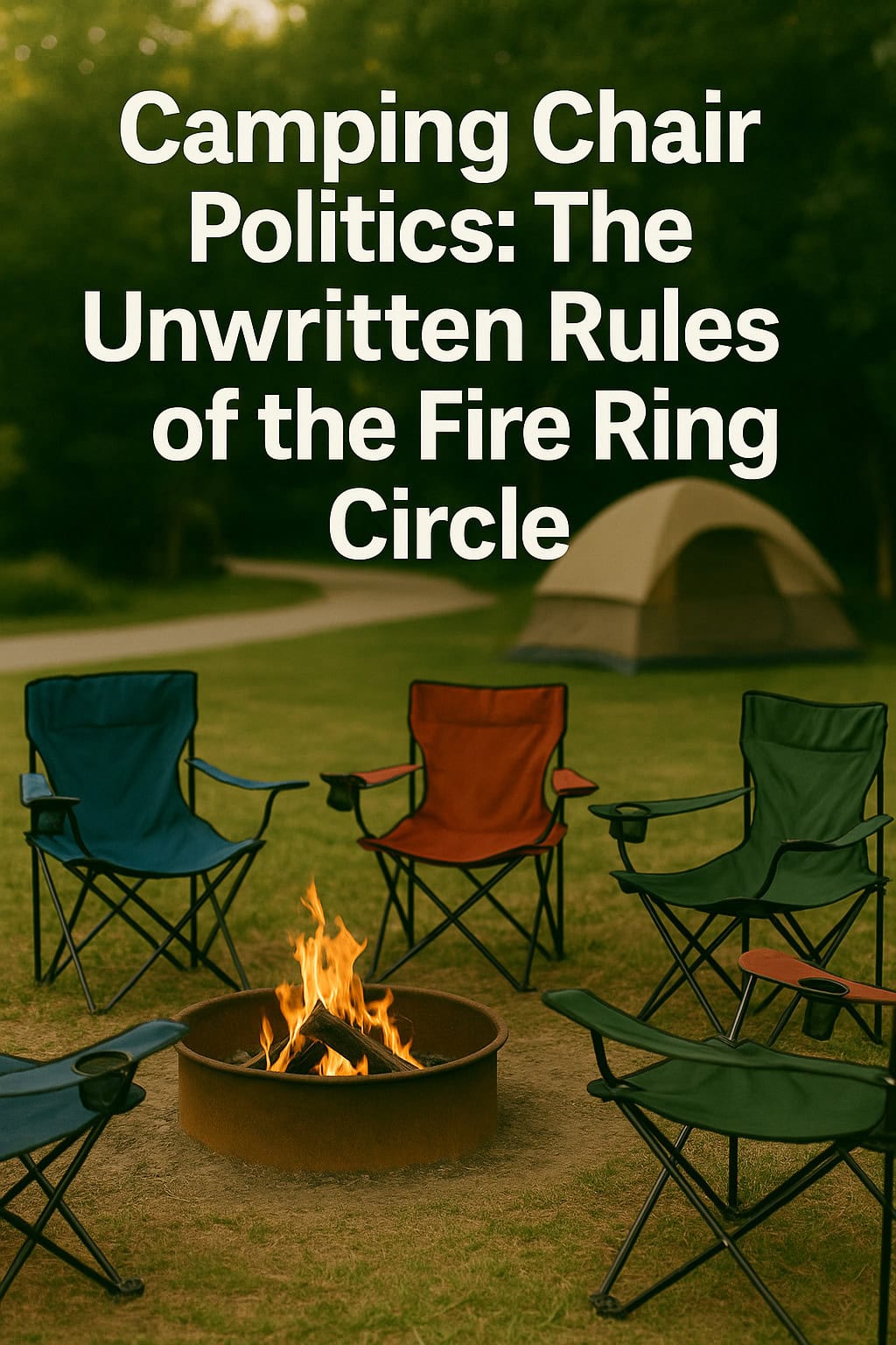 Camping Chair Politics: The Unwritten Rules of the Fire Ring Circle