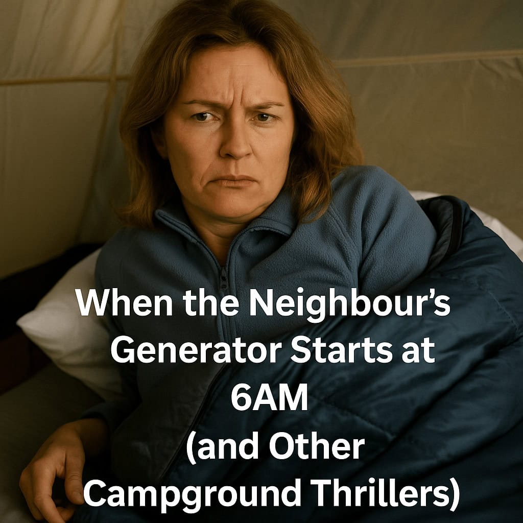 When the Neighbor's Generator Starts at 6AM (and Other Campground Thrillers)