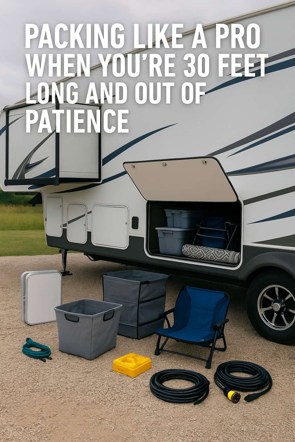 Packing Like a Pro When You’re 30 Feet Long and Out of Patience