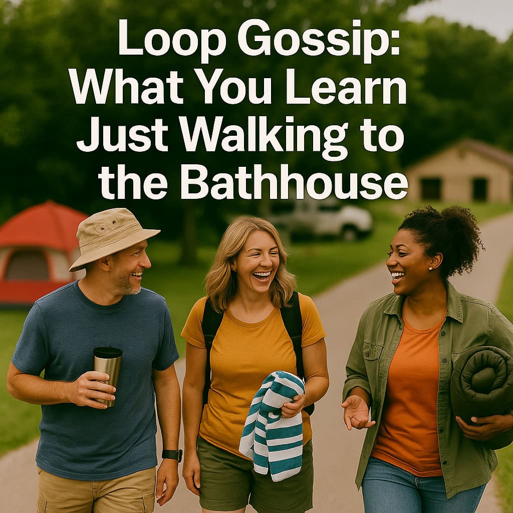 Loop Gossip: What You Learn Just Walking to the Bathhouse