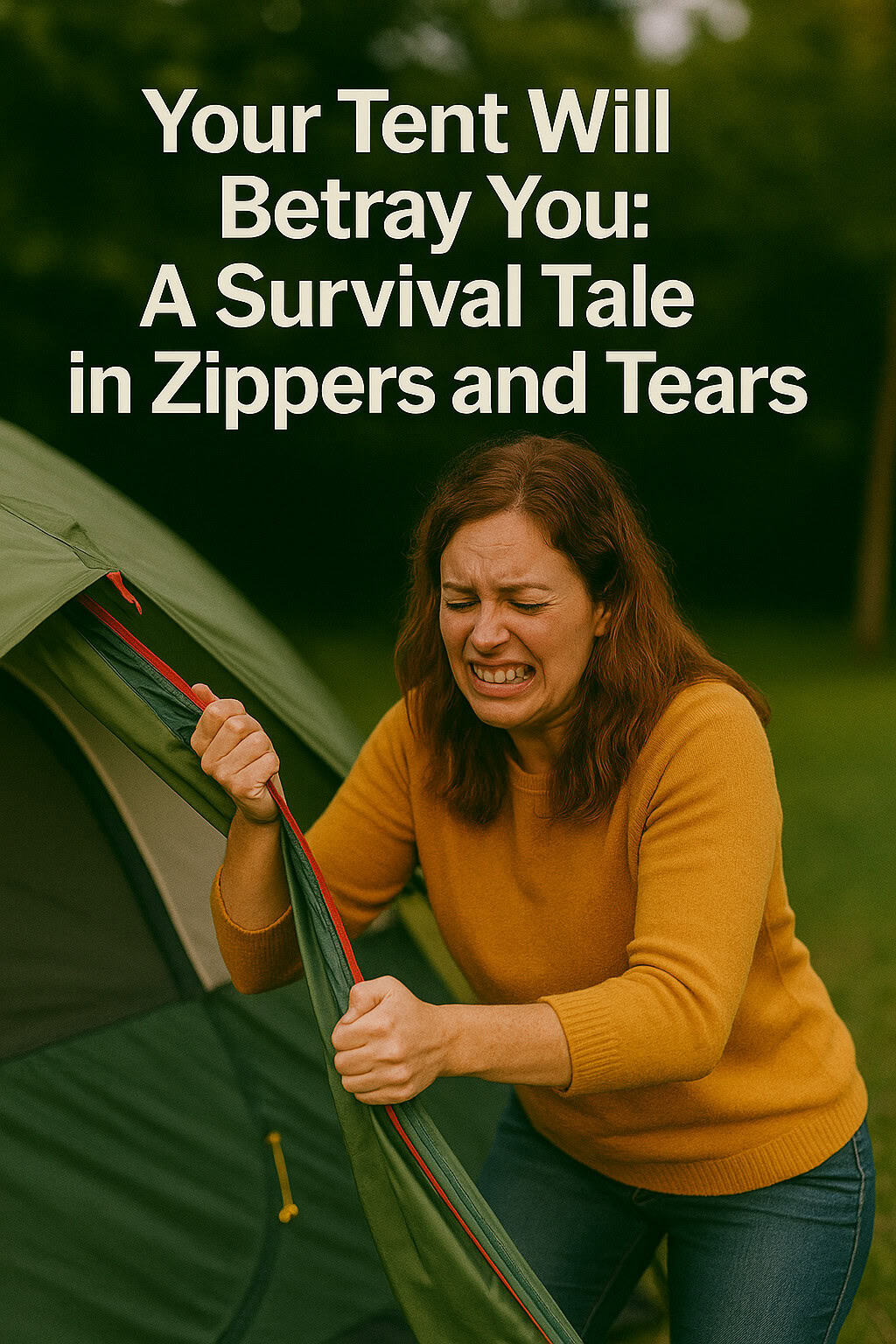 Your Tent Will Betray You: A Survival Tale in Zippers and Tears