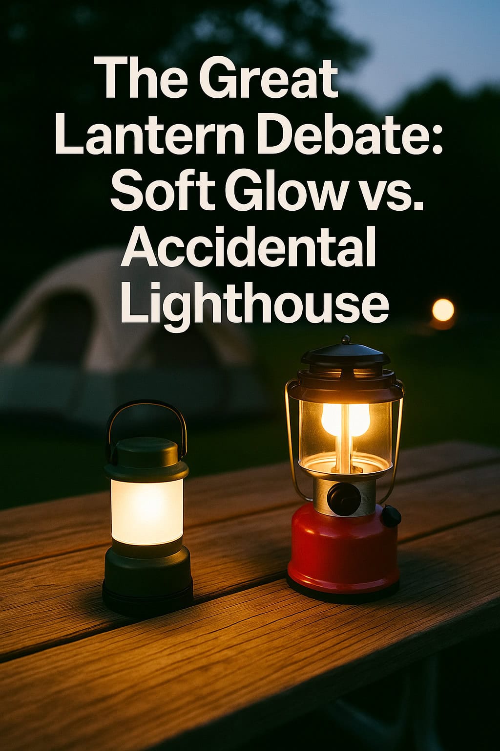 The Great Lantern Debate: Soft Glow vs. Accidental Lighthouse