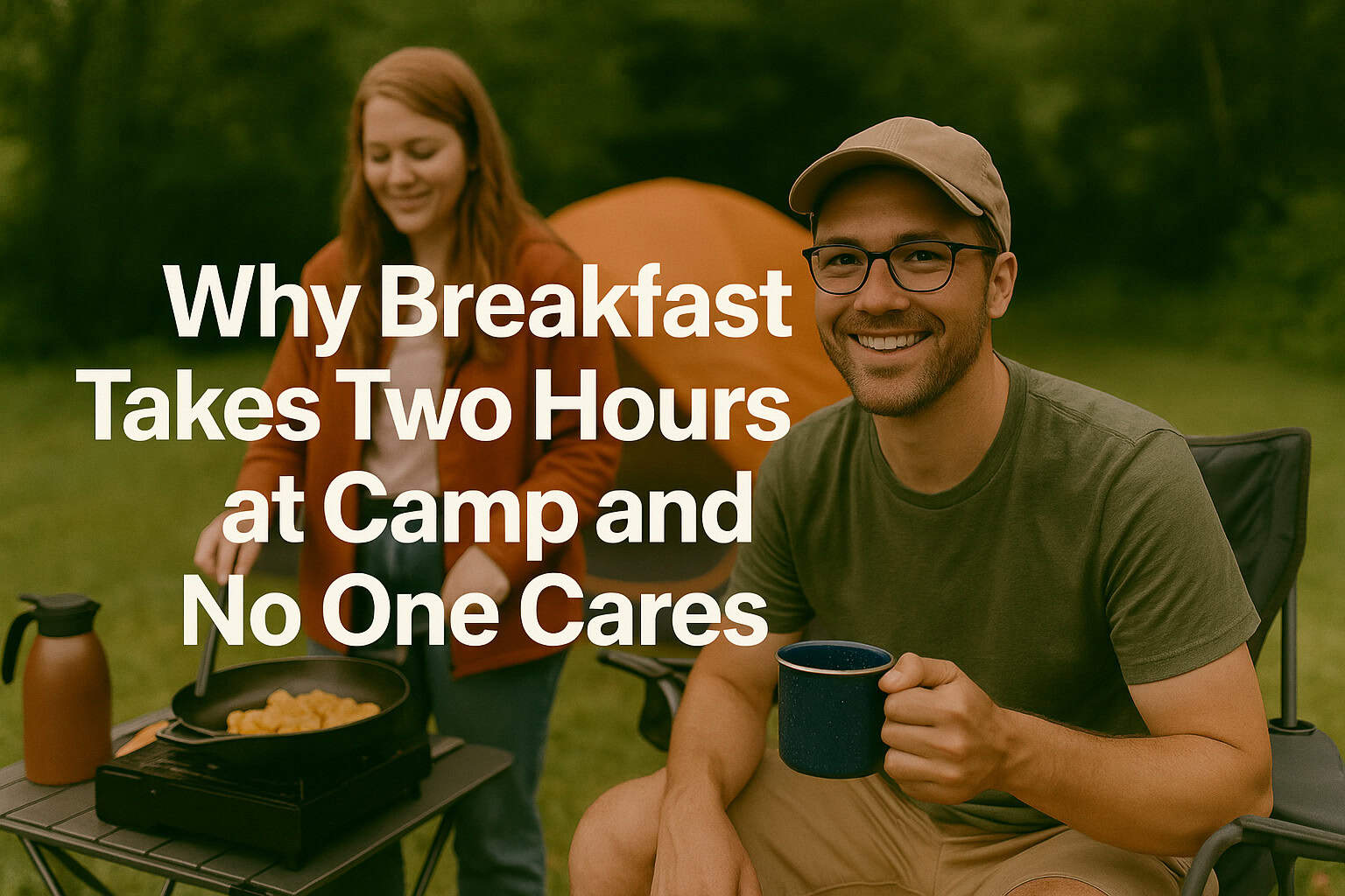 Why Breakfast Takes Two Hours at Camp and No One Cares