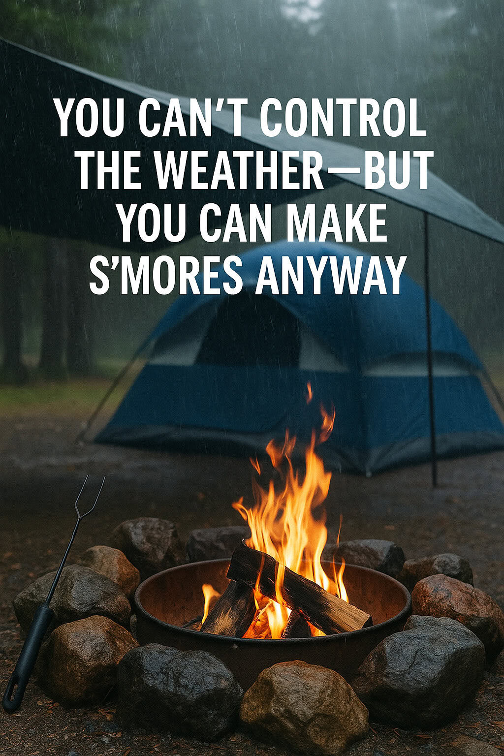 You Can’t Control the Weather—But You Can Make S’mores Anyway