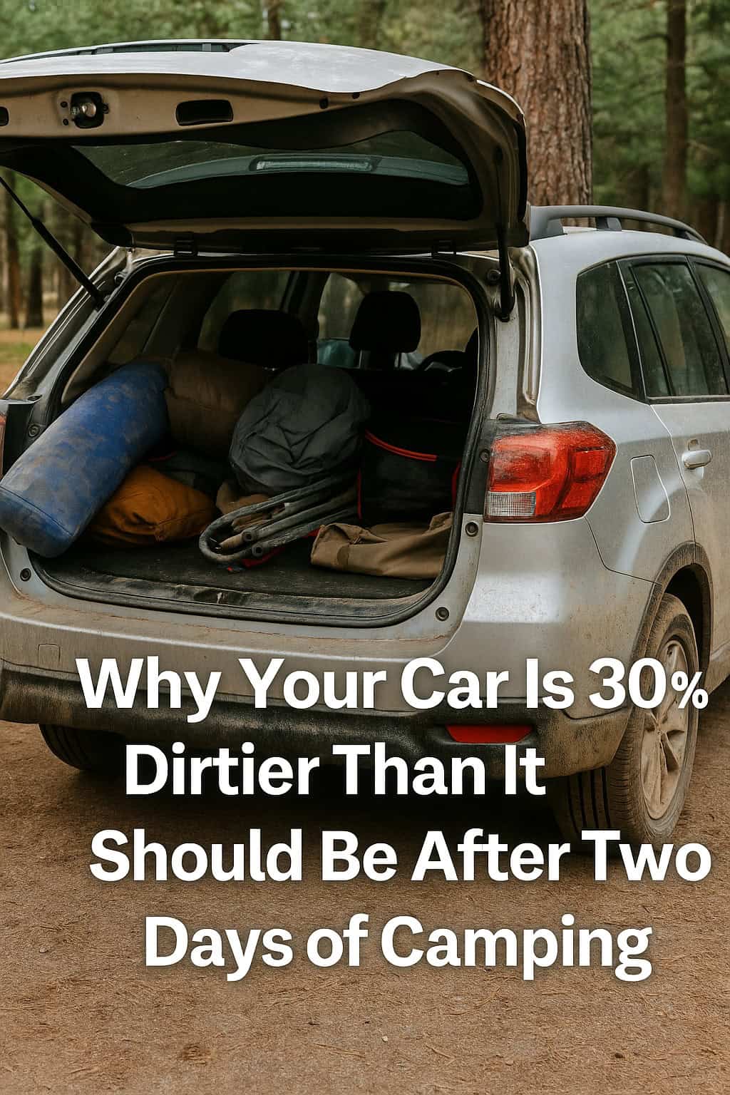 Why Your Car Is 30% Dirtier Than It Should Be After Two Days of Camping