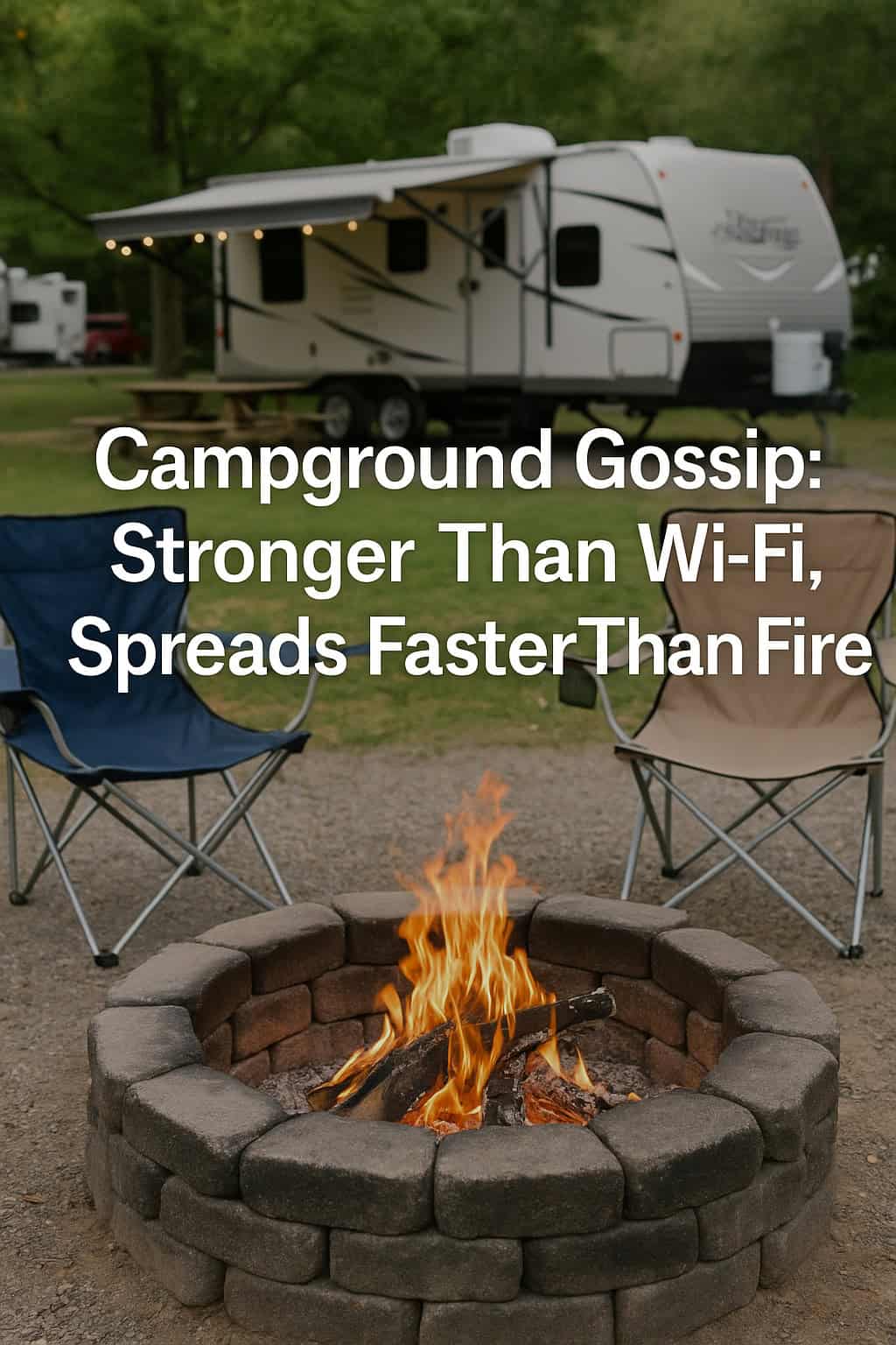 Campground Gossip: Stronger Than Wi-Fi, Spreads Faster Than Fire