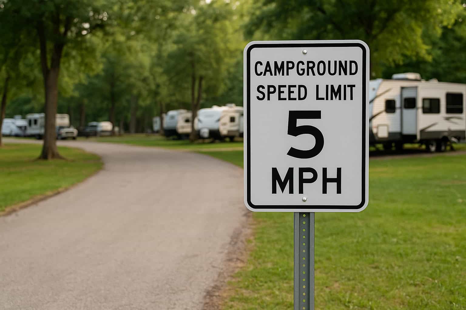 Campground Speed Limits: Suggestion or Social Experiment?