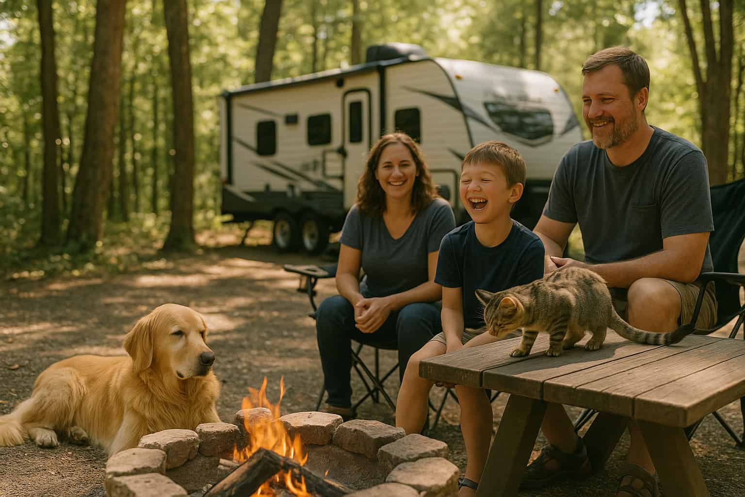 Camping with Pets: Heroic, Hilarious, and Occasionally Humbling