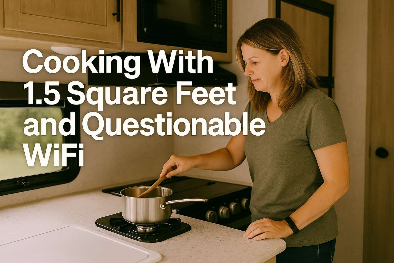 Cooking With 1.5 Square Feet and Questionable WiFi