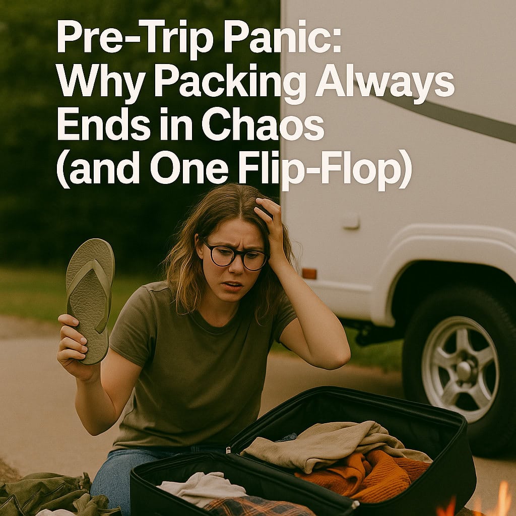 Pre-Trip Panic: Why Packing Always Ends in Chaos (and One Flip-Flop)