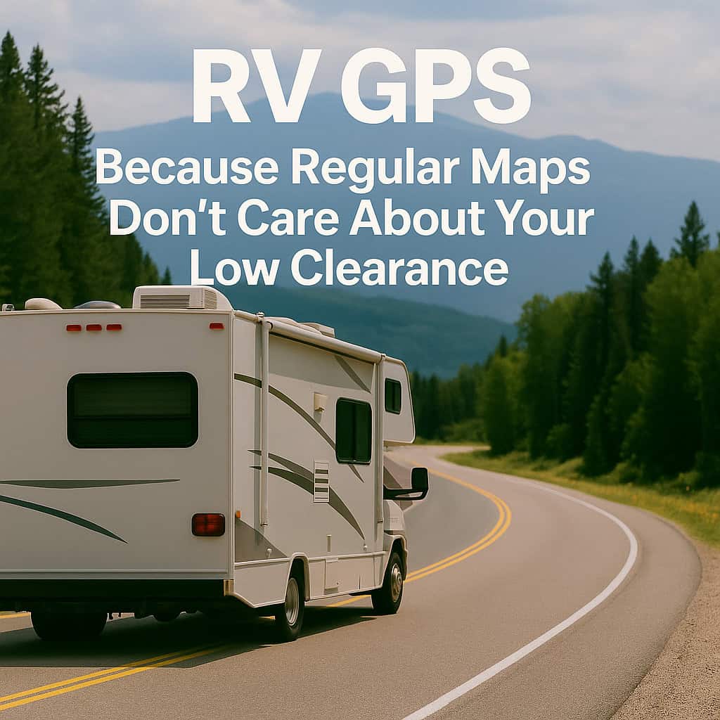 RV GPS: Because Regular Maps Don’t Care About Your Low Clearance
