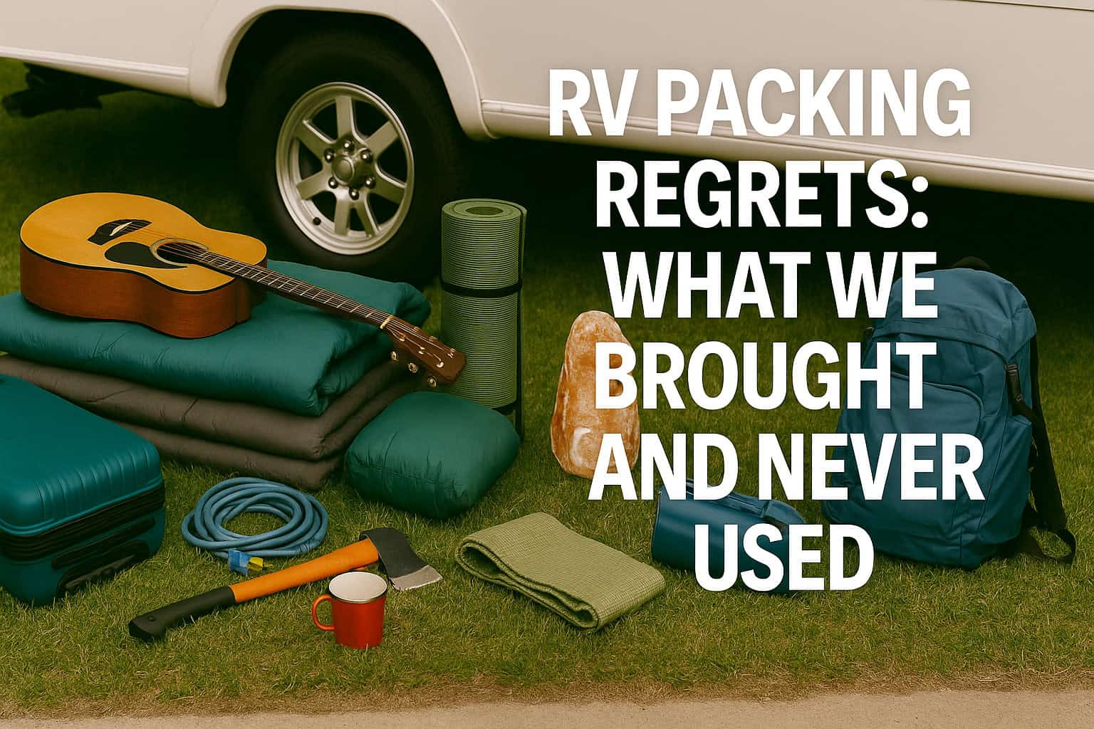 RV Packing Regrets: What We Brought (And Never Used)