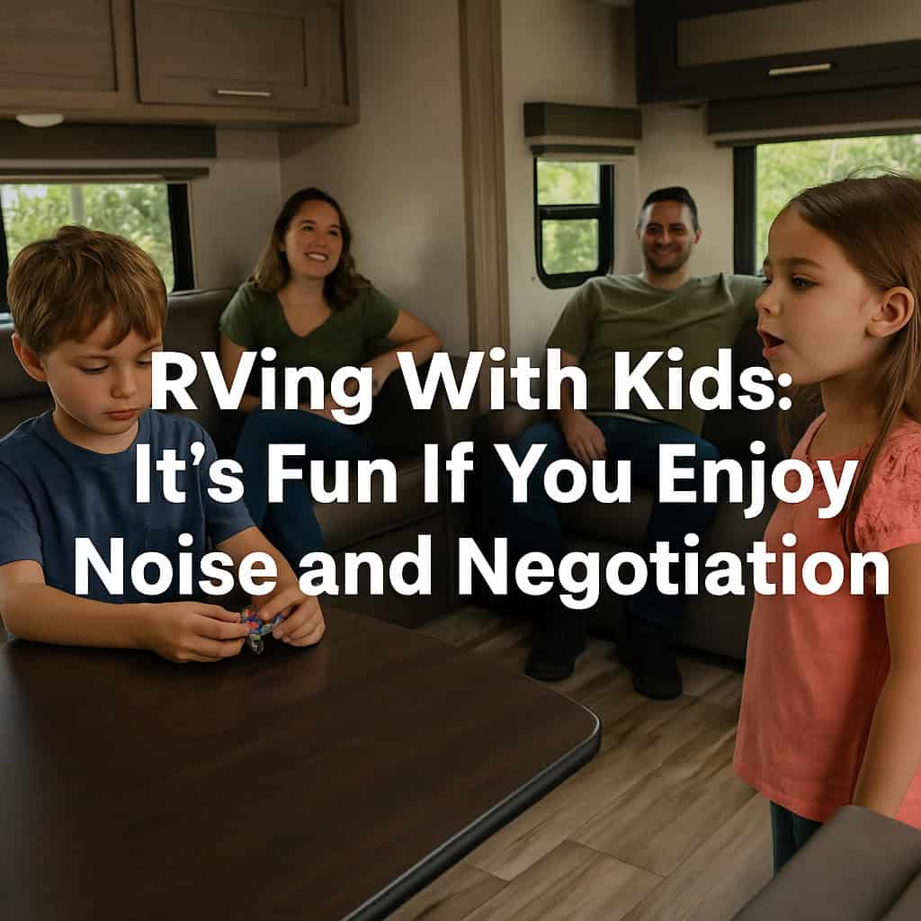 RVing With Kids: It’s Fun If You Enjoy Noise and Negotiation