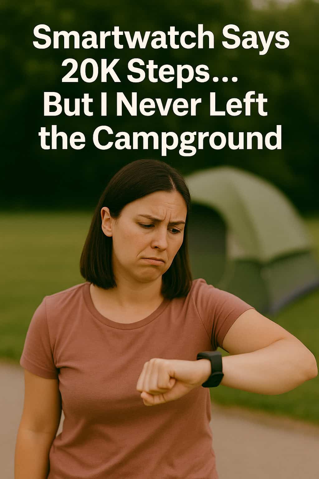 Smartwatch Says 20K Steps… But I Never Left the Campground
