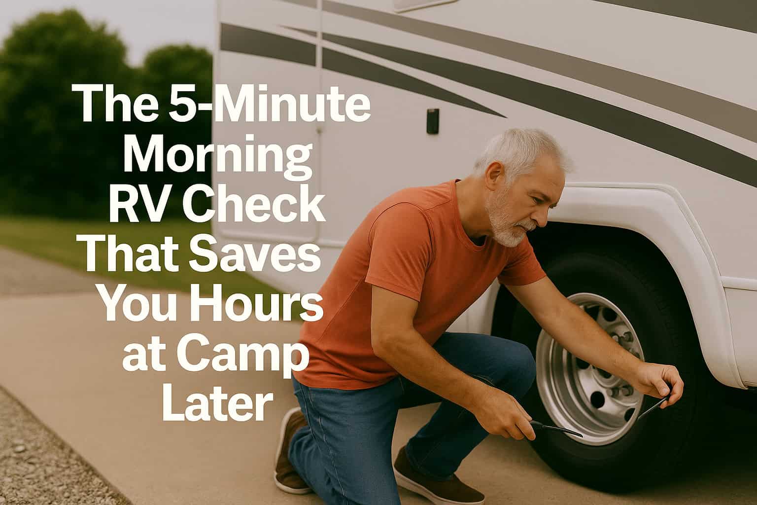 The 5-Minute Morning RV Check That Saves You Hours Later