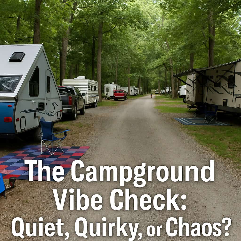 The Campground Vibe Check: Quiet, Quirky, or Chaos?