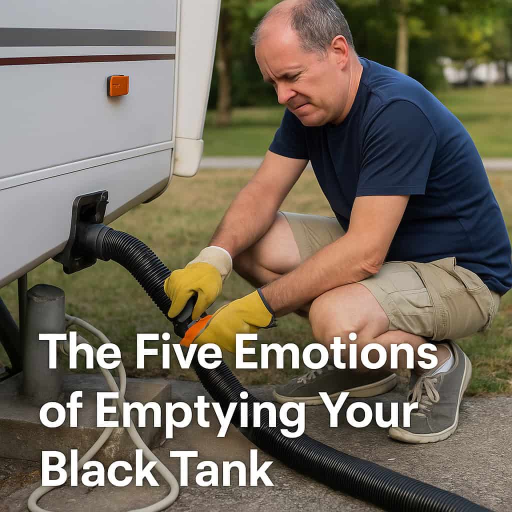 The Five Emotions of Emptying Your Black Tank