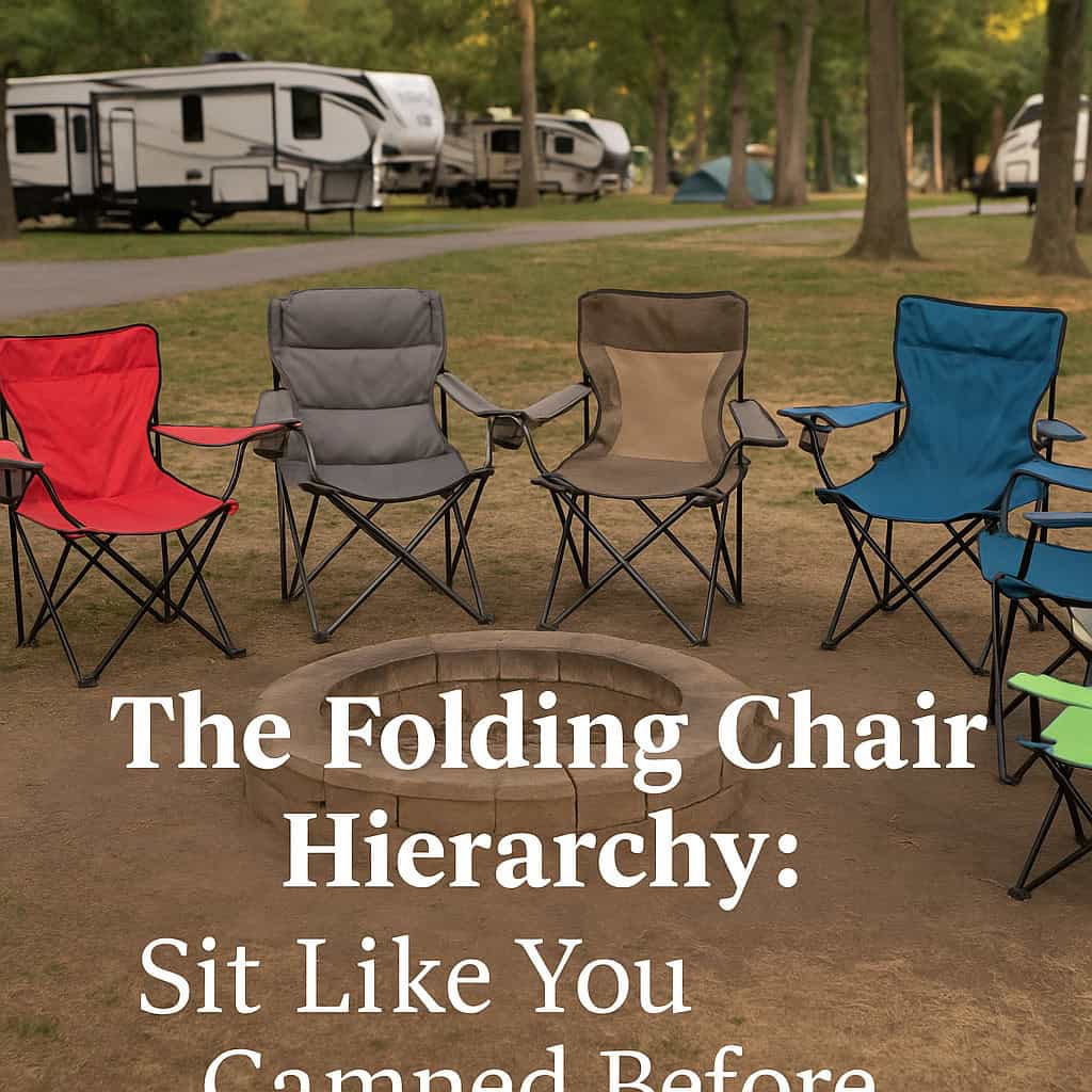 The Folding Chair Hierarchy: Sit Like You Camped Before