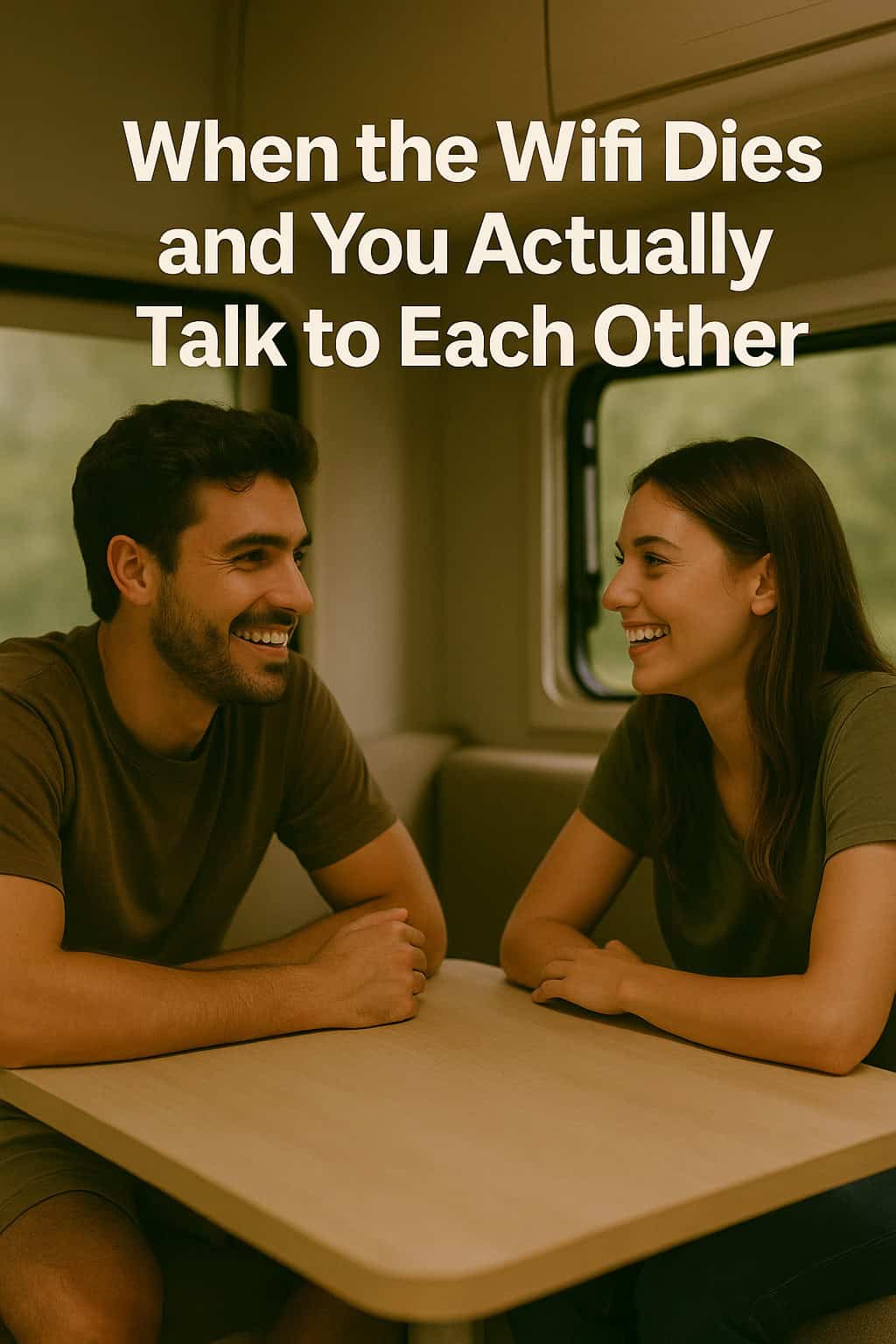 When the Wi-Fi Dies and You Actually Talk to Each Other
