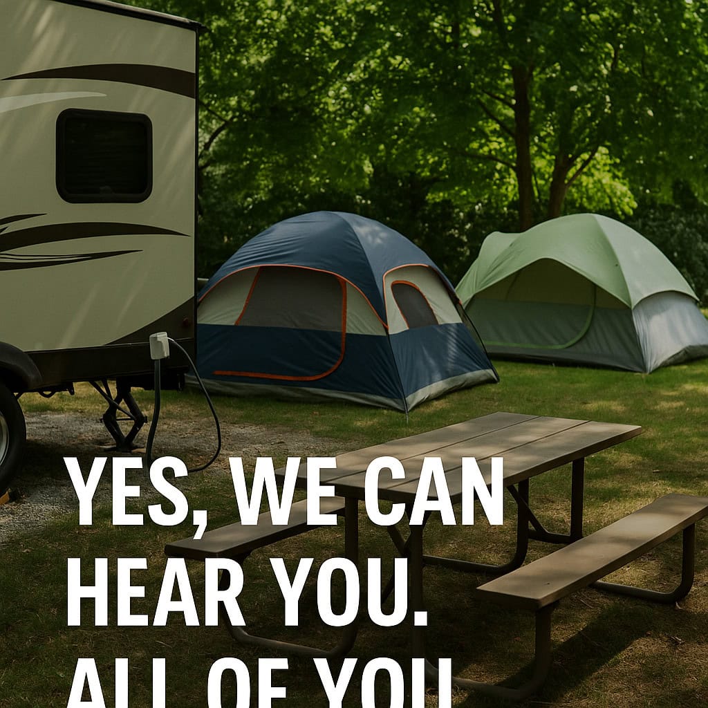 Yes, We Can Hear You. All of You.