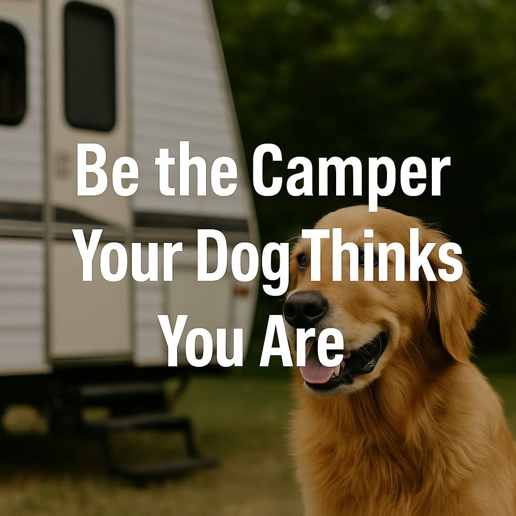Be the Camper Your Dog Thinks You Are