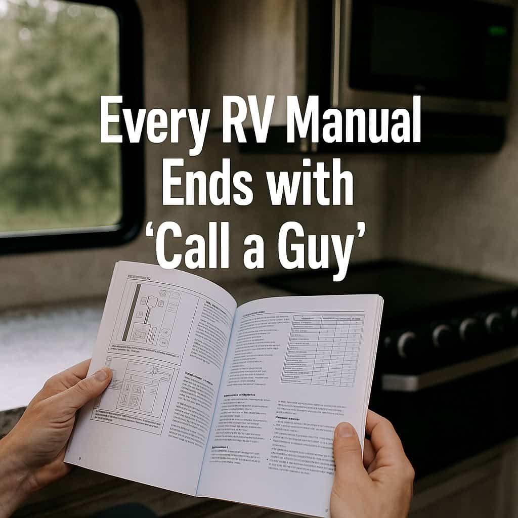 Every RV Manual Ends with “Call a Guy”