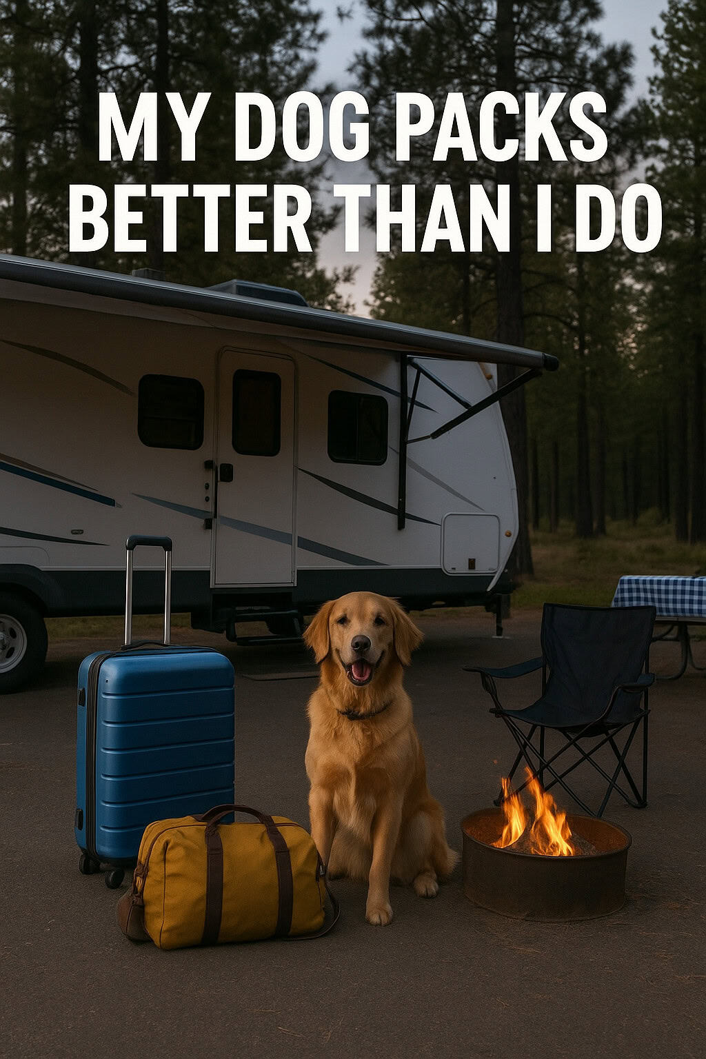 My Dog Packs Better Than I Do